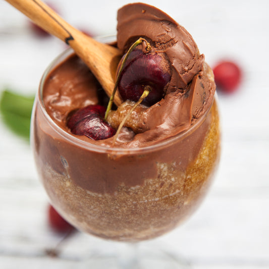 Millionaire Shortbread with Cherries and Sour Cherry Chocolate