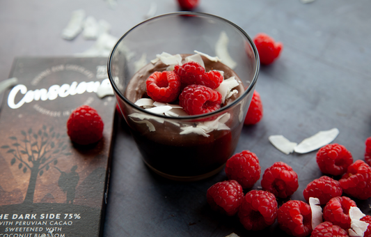 Aquafaba Chocolate Mousse