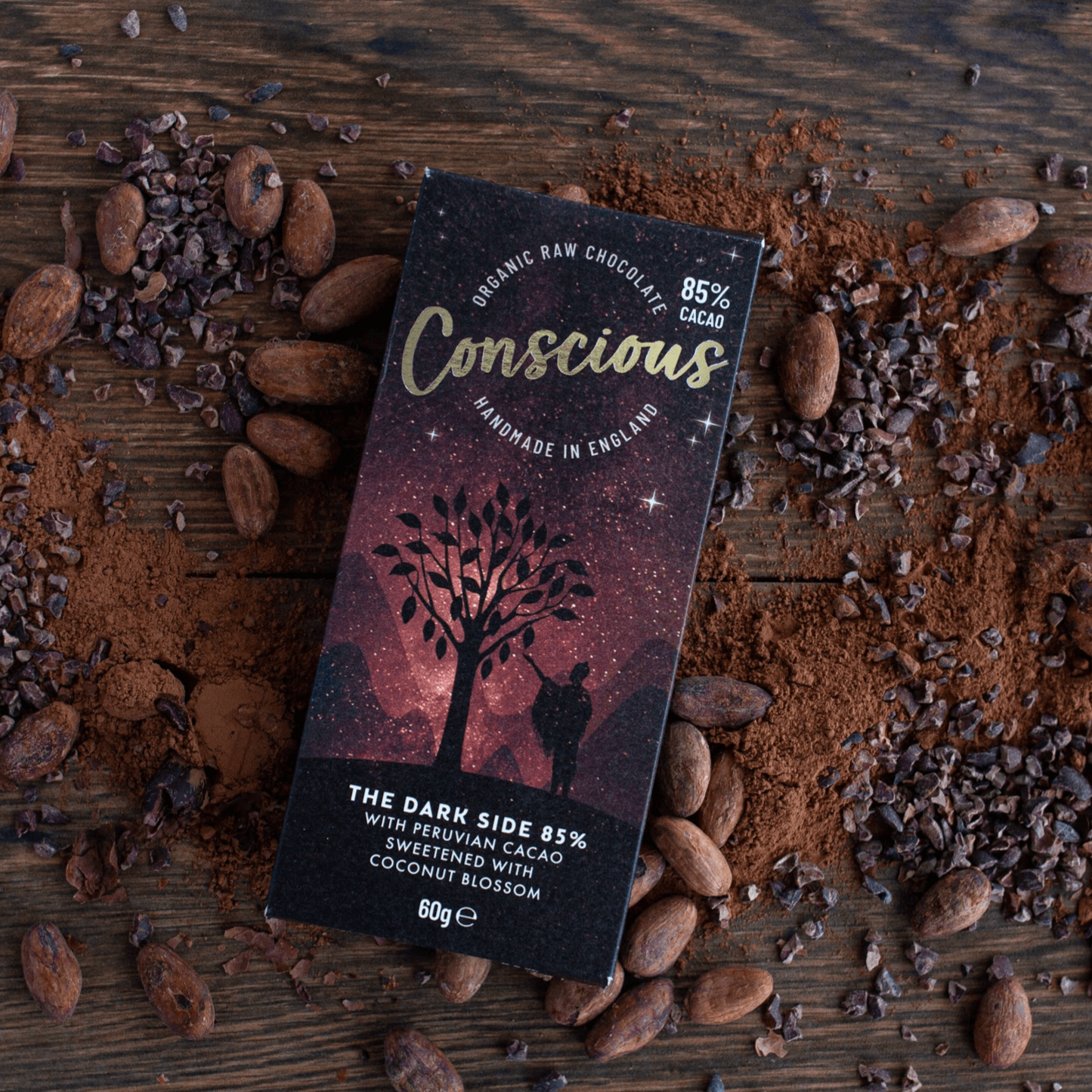 The Dark Side 85% 60g - Conscious Chocolate