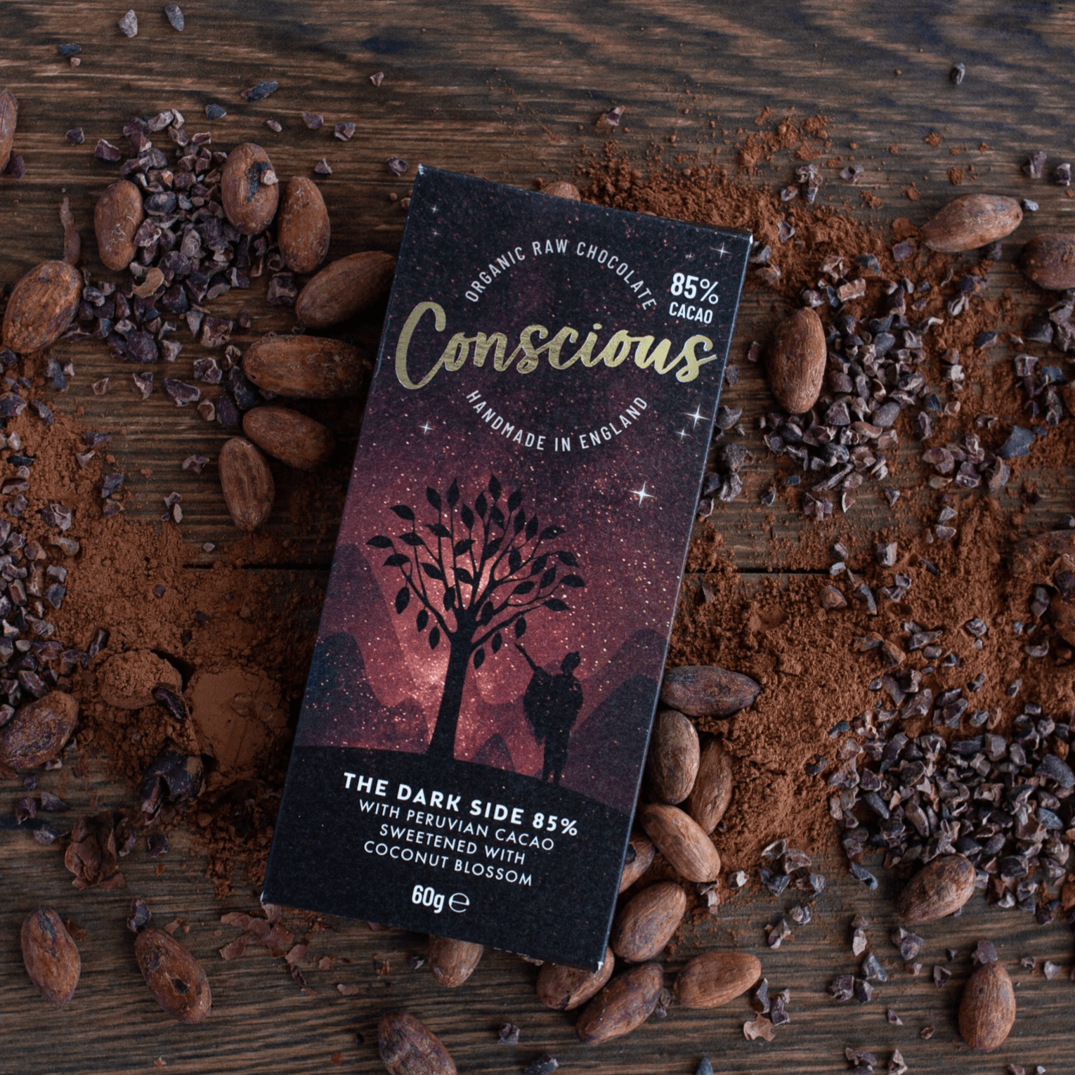The Dark Side 85% 60g - Conscious Chocolate