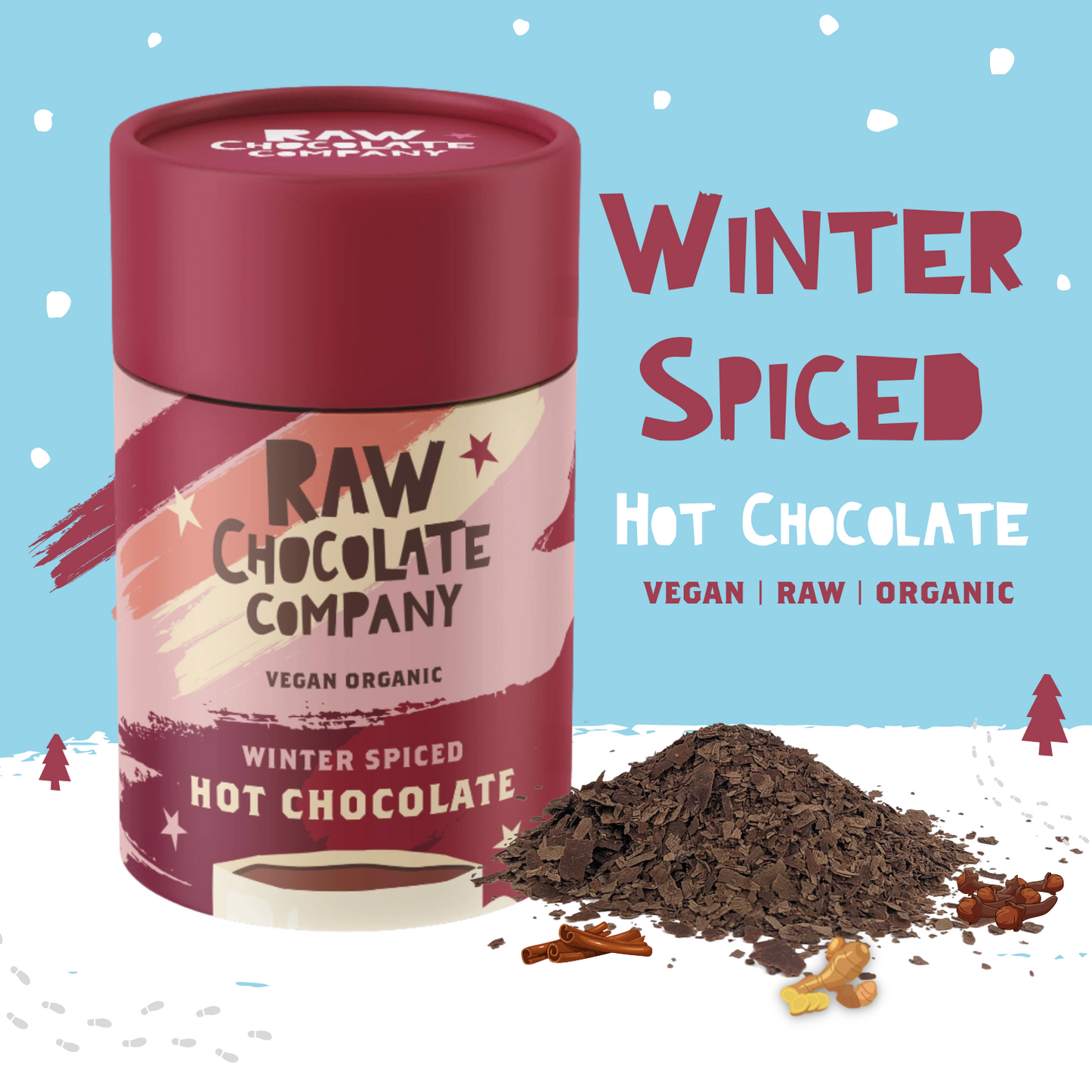 Winter Spiced Hot Chocolate