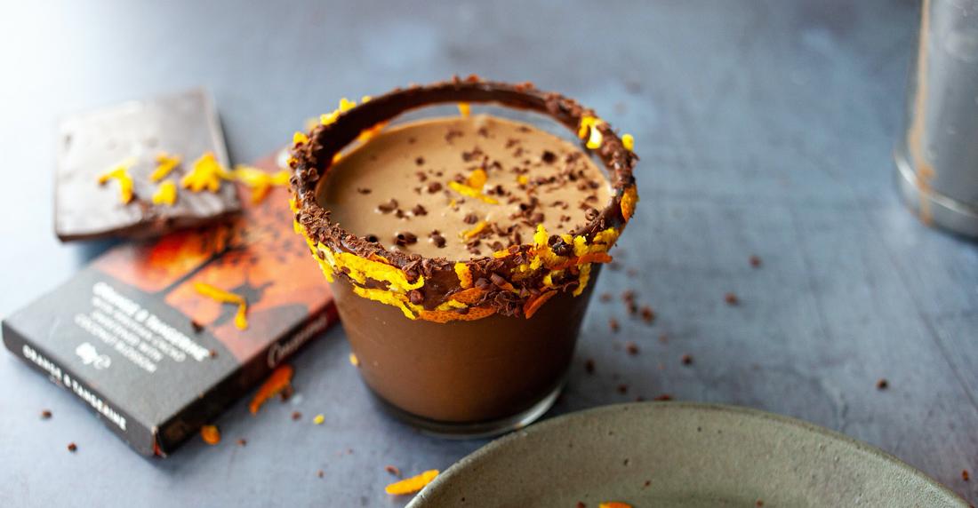 Chocolate Orange & Tangerine Martini