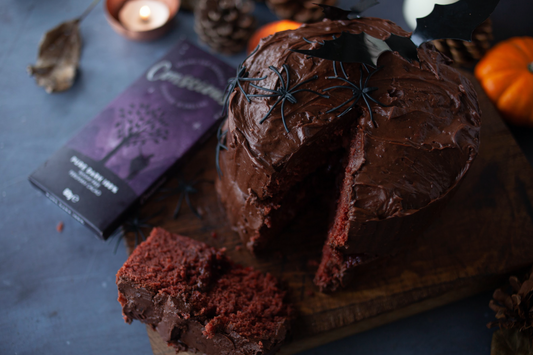 100% - Red Velvet Dark Chocolate Layer Cake