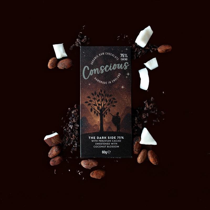 The Dark Side 75% 60g - Conscious Chocolate