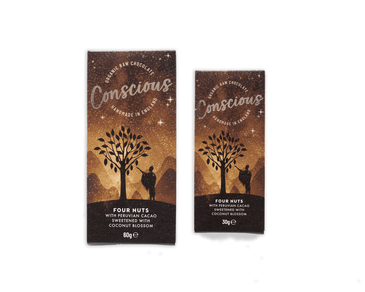 Four Nuts 60g - Conscious Chocolate